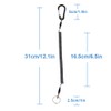 Lix&Rix Coiled Fishing Tools Lanyard Retractable Safty Tethers for Pliers