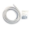 Frost King Tubular Vinyl Gasket Weatherstrip, 1/2" W, 1/4" T,