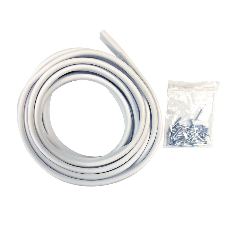 Frost King Tubular Vinyl Gasket Weatherstrip, 1/2" W, 1/4" T,