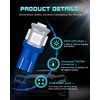 UNXMRFF 25-Pack 194 LED Light Bulb, Super Bright T10 LED