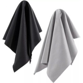 US-DEAL 12"X12"  Microfiber Cleaner Cleaning Soft Cloth for Camera Lens Glasses(2 Pack)