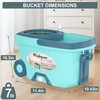 Spin Mop and Bucket System, Mop and Bucket with Wringer