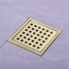 Square Shower Drain 4 inch, Nicmondo Floor Waste Drain Point
