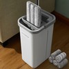 JOYMOOP Mop and Bucket with Wringer Set, Hands Free Flat