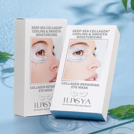 Collagen Eye Mask, 10 Pairs/Box/20 Pairs/2 Boxes Moisturizing Eye Care for Dark Circles, Moisturizing & Smoothing Eye Skin Patch, Skin Care Products - Color: White, Specification: 10 Pairs/Box