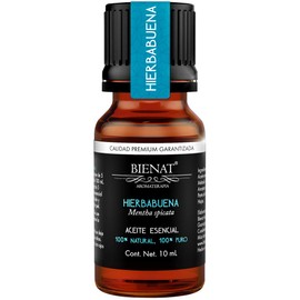 BIENAT AROMATERAPIA Aceite Esencial de Hierbabuena 10mL