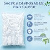 500PCS Protectores Auditivos Desechables, Fundas Impermeables