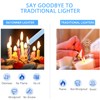 RAYONNER Lighter Electric Lighter Candle Lighter USB Lighter with Safety
