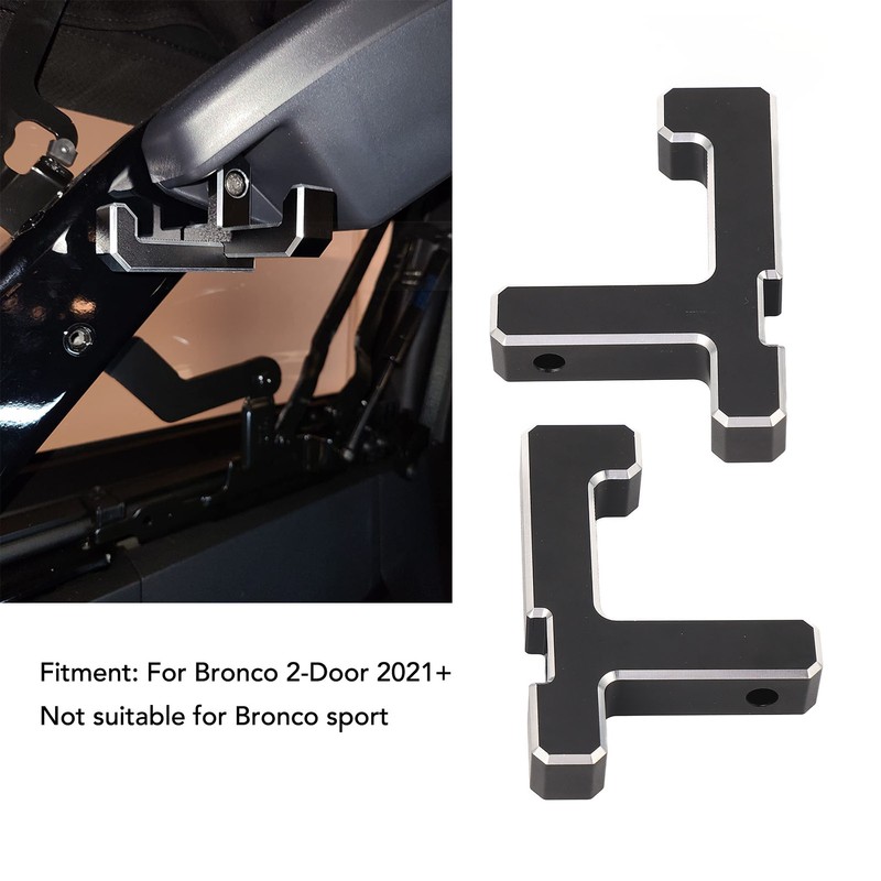 2Pcs Trunk Grocery Bag Hook T Shaped Aluminum Alloy Trunk