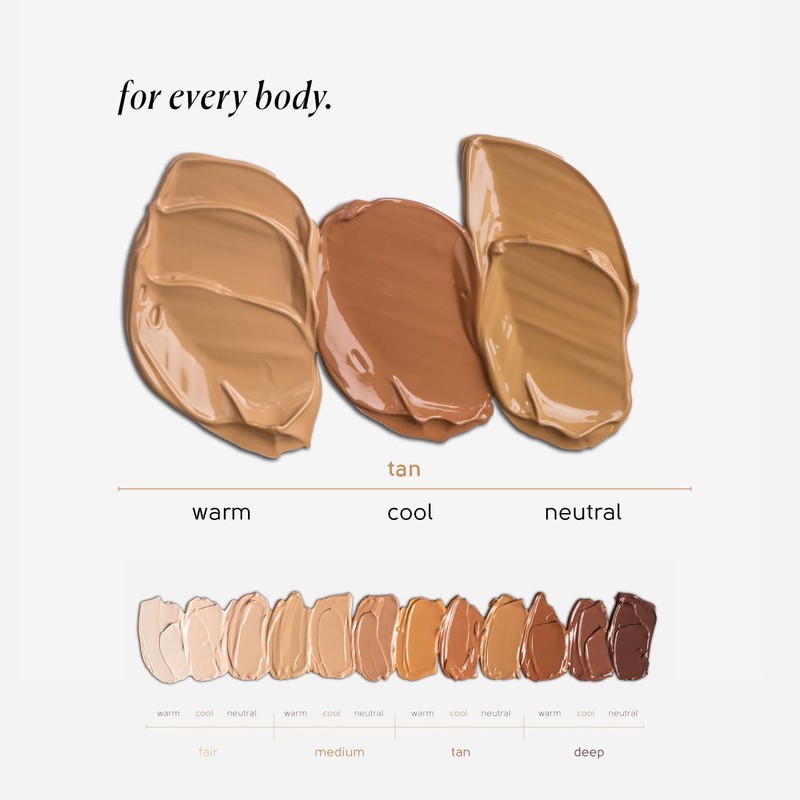 Tinge Tint Body Makeup, Lasts Up to 48 Hours, Medium