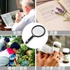 akindou Huge Magnifying Glass Magnifying Glass Magnifying Glasses, 5.1 inch