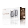 Final Touch 2.5 oz (74ml) Double-Wall Stainless Steel Espresso Cups