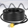 MAXKOSKO Gutter Heater for Roof Snow Melting, Self Regulating Heating