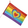 Boland 44721 – Flag Rainbow with Heart