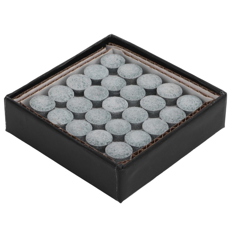 50Pcs Billiard Pool Cue Tips Cue Pool Stick Replacement Tips