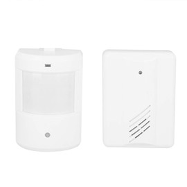 Entry Alert Chime, Security Practical Battery Operated Motion Sensor Doorbell with 3-7 m Sensing Distance for Office for Apartment for Store for Home