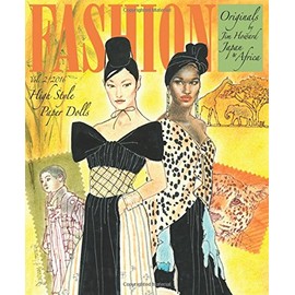 Fashion Originals by Jim Howard High Style Paper Dolls Japan and Africa