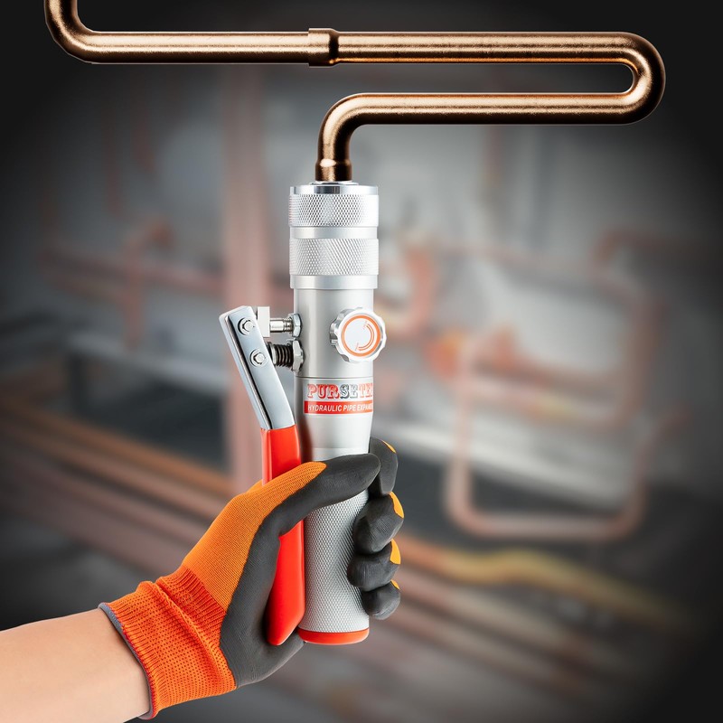 Purseter HVAC Hydraulic SWAGING tool kit for copper tubing Expanding