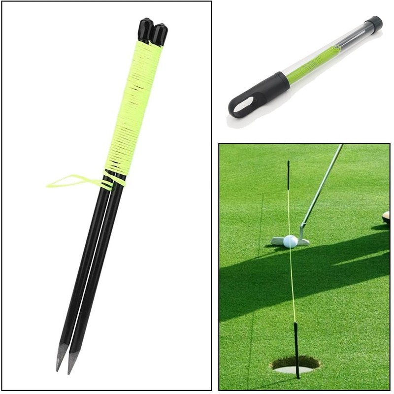 HH-GOLF Golf Putting String Line, Golf Alignment Training Aid, Master