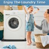 Large Washing Machine Mat 29" x 29" Silicone Under Washer