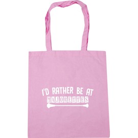 Hippowarehouse I'd Rather Be At Majorettes Tote Shopping Gym Beach Bag 42cm x38cm, 10 litres