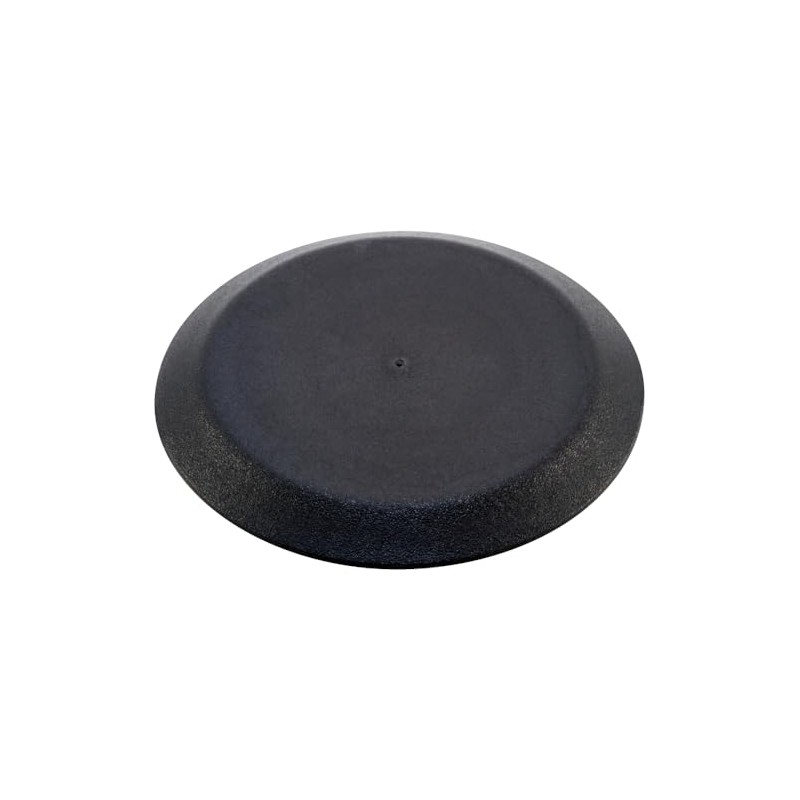 2" 2 inch Flush Mount Black Plastic Body and Sheet