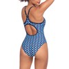 Adoretex Women's Printed Adjustable Thin Strap Athletic One Piece Swimsuit,