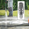 Pack of 4 Pressure Washer Coupling 1/4 Inch, Quick Coupling