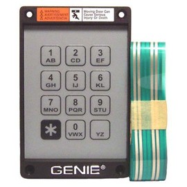 Genie Garage Door Opener Replacement Keypad and Ribbon for Kep-1