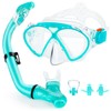 Snorkel Set for Children, Diving Goggles and Dry Snorkel, Diving