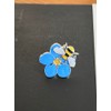 Forget Me Not Lapel Pin Badge Brooch Memorabilia Gift Decorations