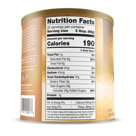 Caffe D'Vita Caramel Macchiato - Instant Coffee Powder Mix for Lattes, Gluten Free, No Cholesterol, No Hydrogenated Oils, Kosher-Dairy - 2 Lb Can