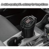 Seikosangyo EXEA Car Accessories Ashtray Solar Light Ash ED-227 Black