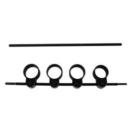 Sarini Verstellbarer Finger-Expander – Widerstandstrainingsbänder für Gitarre, Bass, Klavier und Fingergeschwindigkeitssystem – Zubehör für Handtrainer und Stärkungsmittel, Schwarz, Für Männer