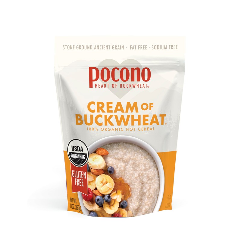 USDA Certified Organic Pocono Cream of Buckwheat (Pack of 6)