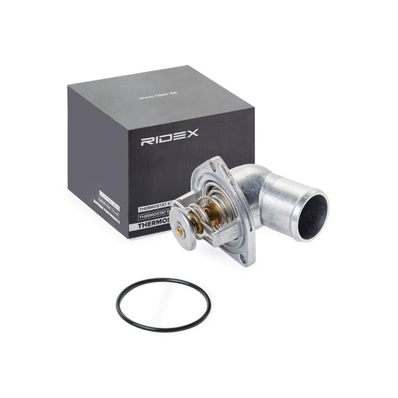 RIDEX Thermostat Coolant Cooling Water Thermostat with Housing with Seal