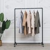 Tianman (47" Wx63 Tx16 D) Industrial Pipe Clothing Rack,Vintage Commercial