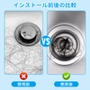 Doyime Drainage Outlet Garbage Holder (Set of 3) Washbasin Washroom