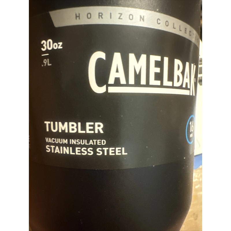 Camelbak 2390001085 Horizon 30 oz Tumbler, Insulated Stainless Steel Black