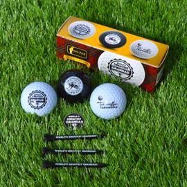 On Par Grandad Golf Balls Gifts Pack - Includes Golf Tees, Ball Marker - Gag, Novelty Present - World's Greatest Grandad, Golf Gifts for Grandad, Grandad gifts, Gifts for Grandad, birthday gifts