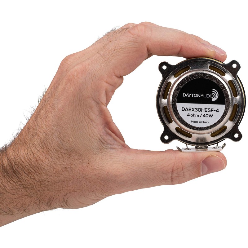 Dayton Audio DAEX30HESF-4 High Efficiency Steered Flux Exciter with Shielding