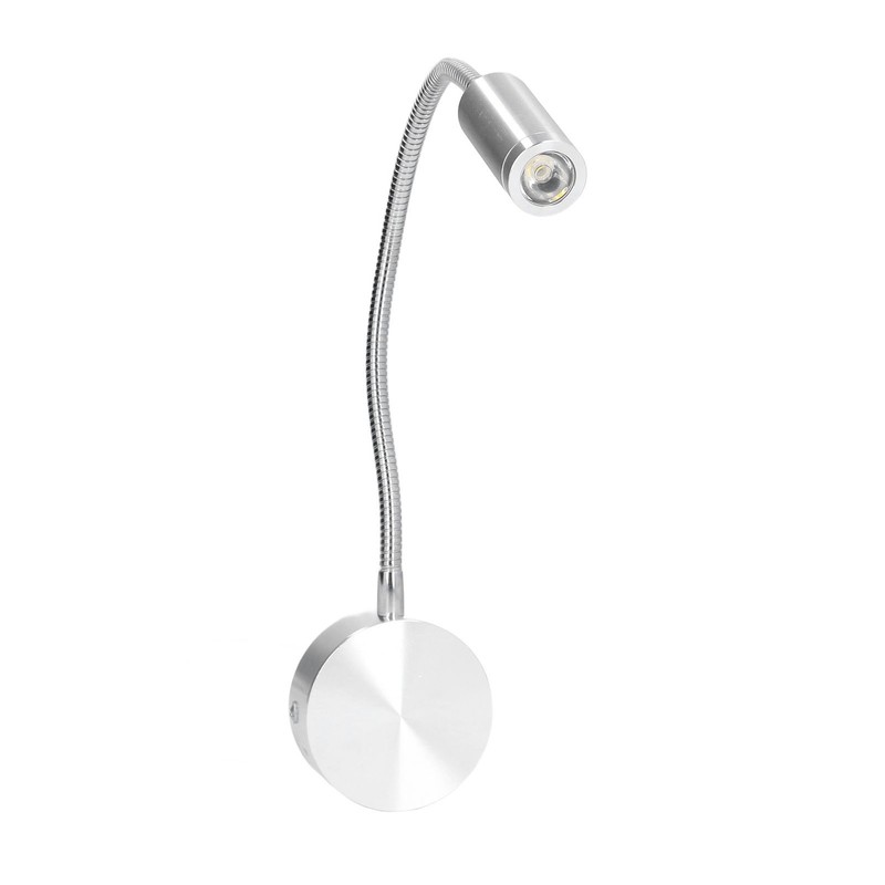 LED Spotlight 3W 4000K Work Reading Wall Light Aluminum with