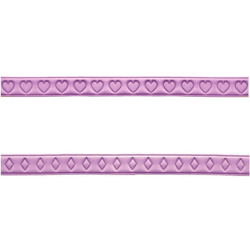 PME JEM Heart & Diamond Ribbon Cutters, Set of 2,
