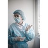 Pack of 100 Nitrile Disposable Gloves Powder-Free Gloves l