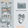 Chijoo 12-Piece Packing Cubes Set (Grey) - Compression Packing Cubes