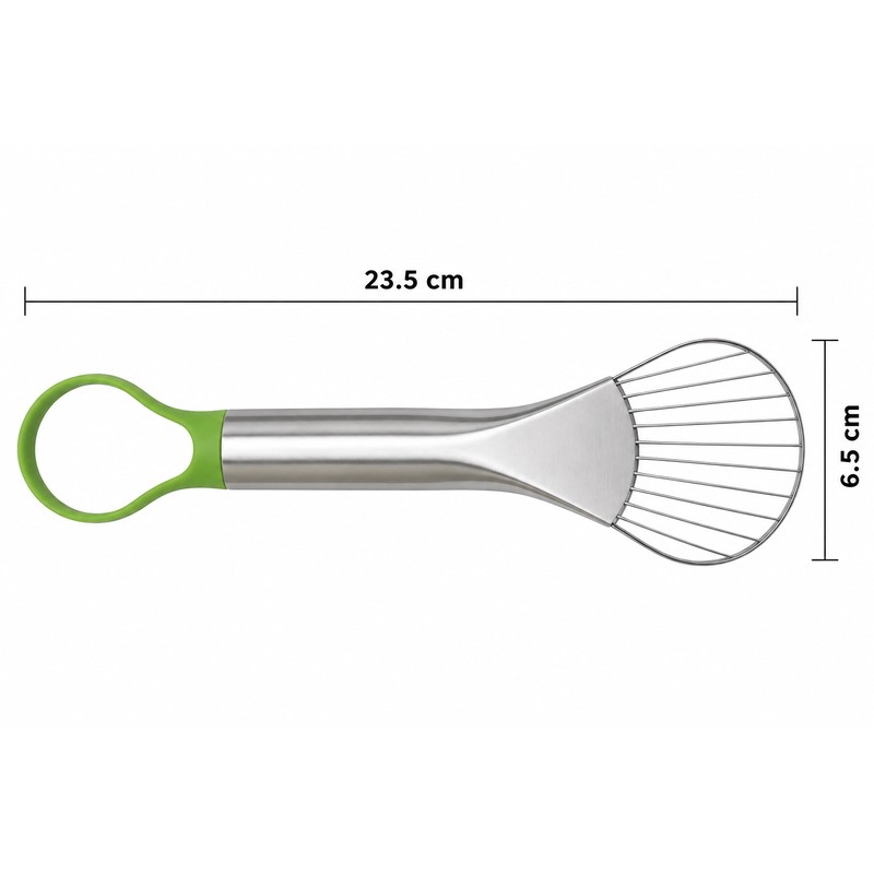 2-in-1 Stainless Steel Avocado Slicer for Fruit Prep – Easy