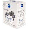 Zeiss Lens Wipes, White, 220 Count
