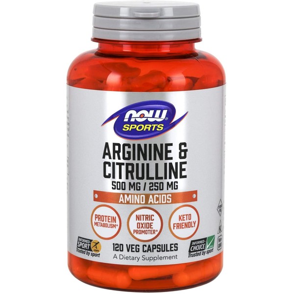 Now Foods Arginine & Citrulline Veg Capsules
