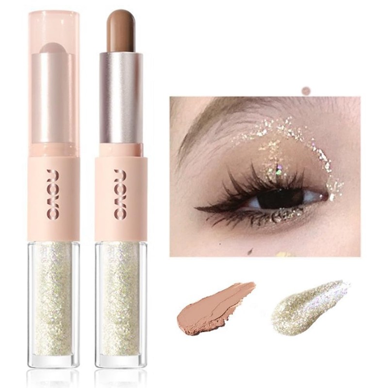 NOVO Galaxy Diamond Smart Double Head Eyeshadow Pencil Contour Pen