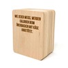 Set of 8 Raclette Coasters with Engraving, Calories (German Language)